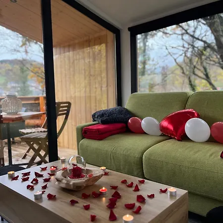 Domaine Des Constellations - Tiny & Bains Nordiques Semesterbostad Orbey